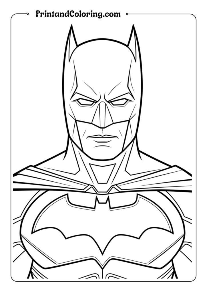 Classic Batman Portrait