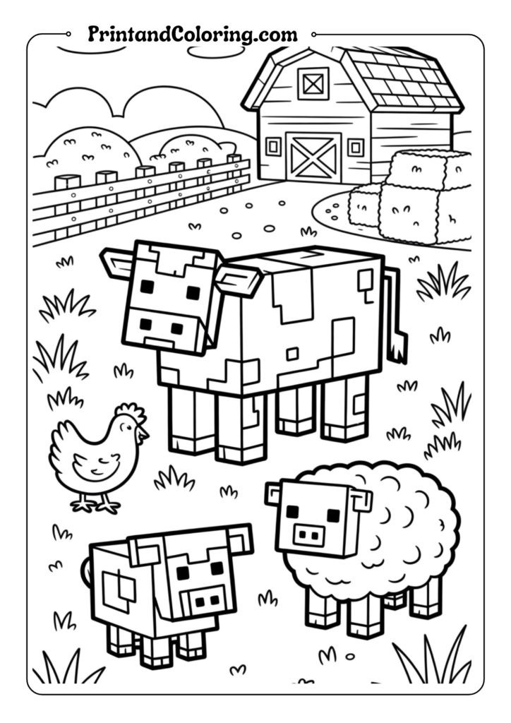 Friendly Farm Animals