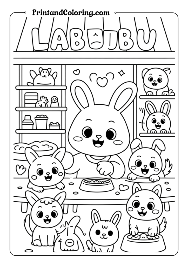 Labubu Pet Cafe