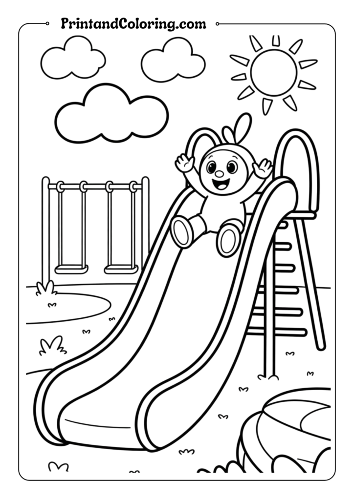 Labubu Rainbow Slide