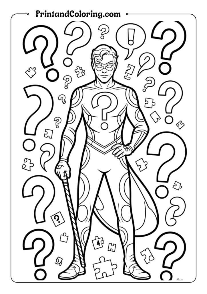 Riddler's Question Mark Puzzle