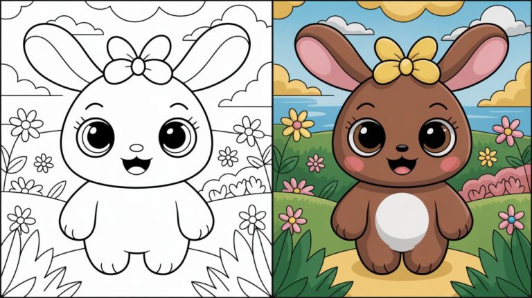 Labubu Coloring Pages