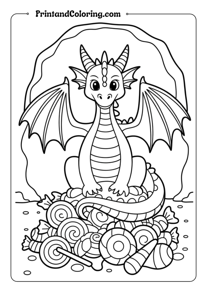 Dragon Guarding Candy