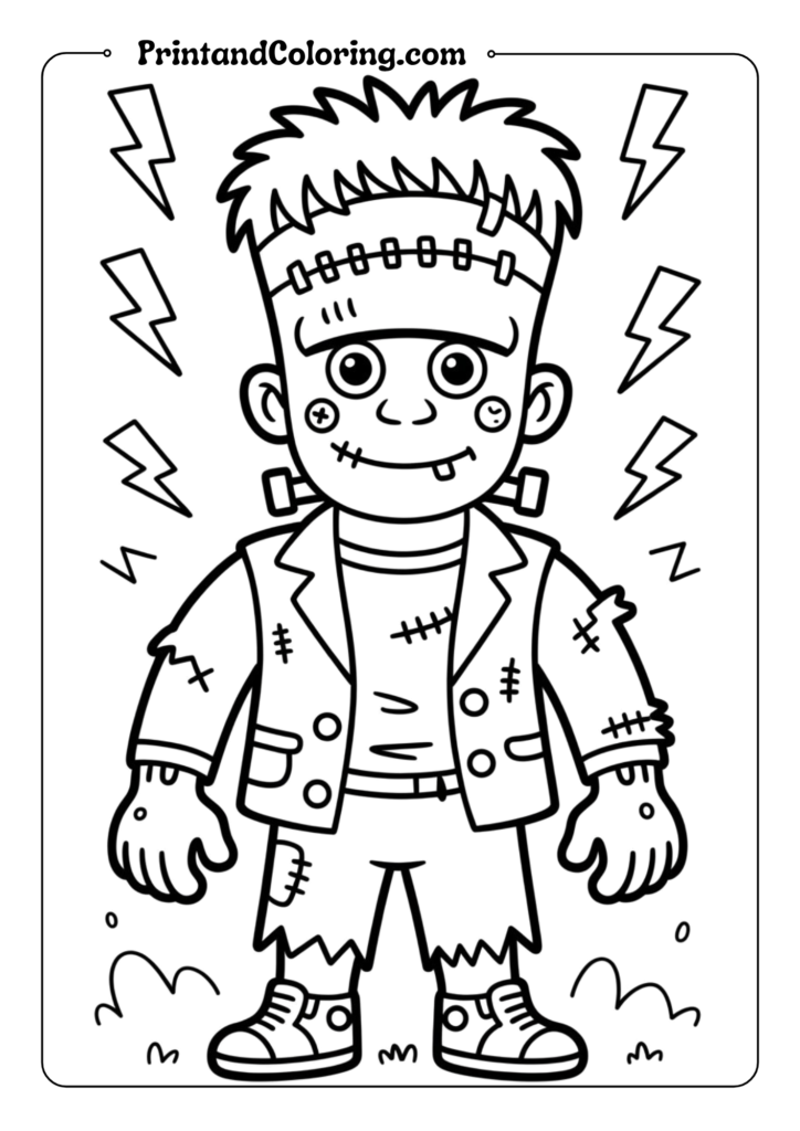 Frankenstein's Monster Portrait