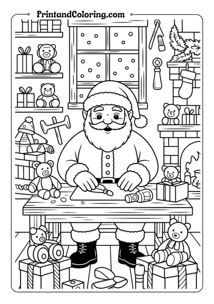 Santa's Workshop Interior