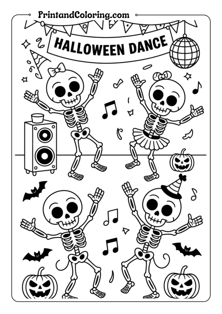 Skeleton Dance Party